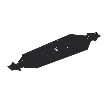 Arrma Aluminum Chassis XLWB (Black) (Z-ARA320542)