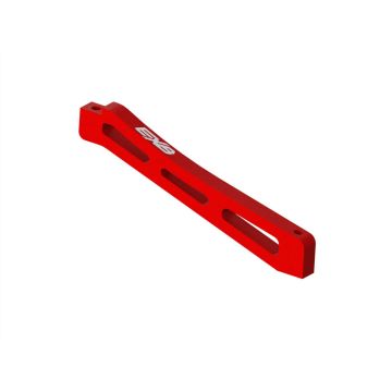Arrma Front Center Chassis Brace Aluminum 98mm Red (Z-ARA320564)