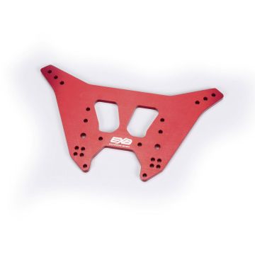 Arrma Rear Shock Tower CNC 7075 T6 Aluminum L Red (Z-ARA320583)