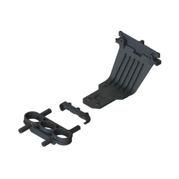 Arrma Rear Skid, Skid Mount and Bumper Loop (Z-ARA320723)