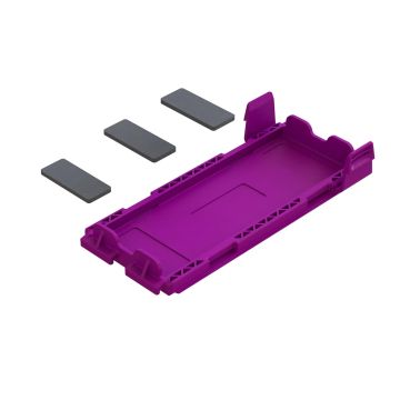 Arrma Battery Door Set - Purple (Z-ARA320771)