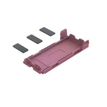 Arrma Battery Door Set - Pink (Z-ARA320785)