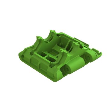Arrma Rear Lower Skid/Gearbox Mount (1pc) - Green (Z-ARA320792)