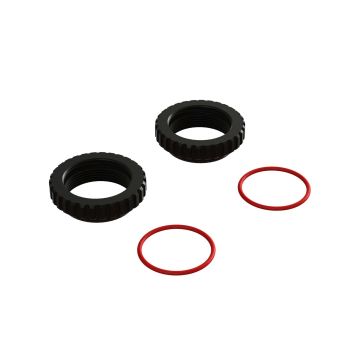Arrma Shock Collar, CNC Aluminum (2) (Z-ARA330648)