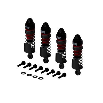 Arrma Aluminum Shock Set, 58mm Length, 300cSt Oil (4pcs) - GROM (Z-ARA330824)