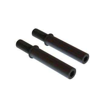 Arrma Steel Steering Post 6x40mm (Black) (2) (Z-ARA340159)