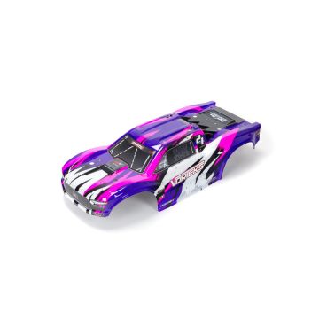 Arrma VORTEKS 4X4 BLX Painted Decal Trimmed Body (Purple) (Z-ARA402327)