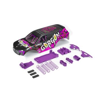 Arrma GORGON Painted Decaled Body Set (Purple) (Z-ARA402350)