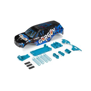 Arrma GORGON Painted Decaled Trimmed Body Set, Blue (Z-ARA402355)