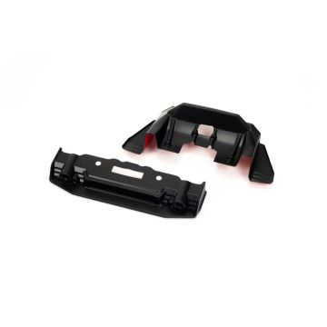 Arrma FELONY Painted Splitter And Diffuser Black/Red (Z-ARA410008)