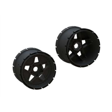 Arrma MT Wheel 4.9in 24mm Hex (1pr) (Z-ARA510123)
