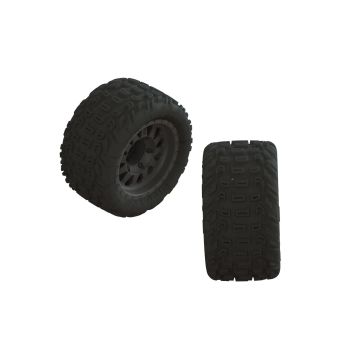 Arrma 1/10 dBoots Katar MT Pre-Mounted Tire 14mm Hex (2) (Z-ARA550091)