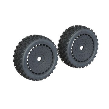 Arrma dBoots '2-HO' Tire Set Glued (Z-ARA550118)