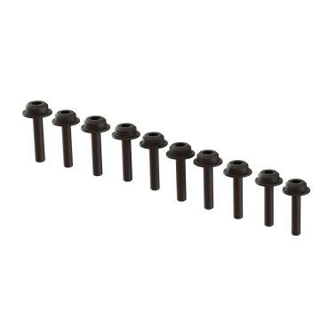 Arrma Flanged Cap Head Screw M2x12mm (10pcs) (Z-ARA702014)