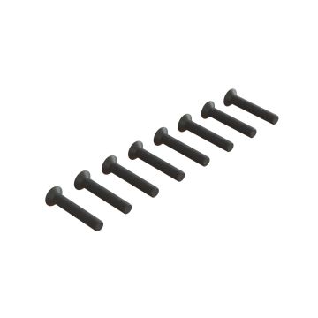 Arrma Flat Head Hex Machine Screw M3x18mm (10) (Z-ARA722318)