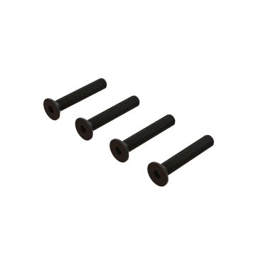 Arrma Flat Head Hex Machine Screw M4x24mm (4) (Z-ARA722424)