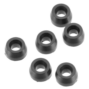 Axial Rubber Bump Stop 3.6x7x4 (6) (Z-AX30113)