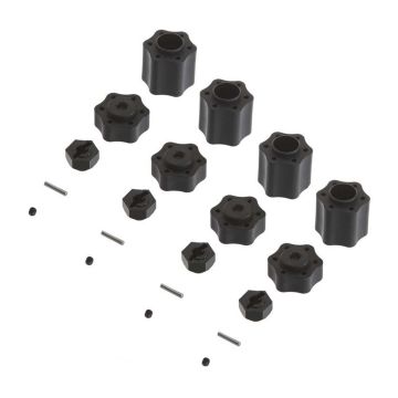 Axial Hex Hub Conv Set (12mm)(4pcs) 9026/Wraith (Z-AX31074)