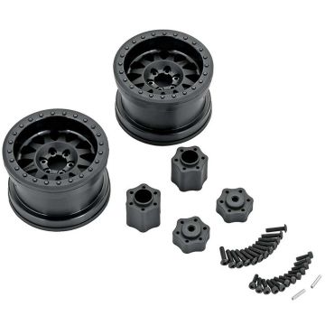 Axial 2.2 Method Beadlock Wheels IFD Black (2) (Z-AX31178)