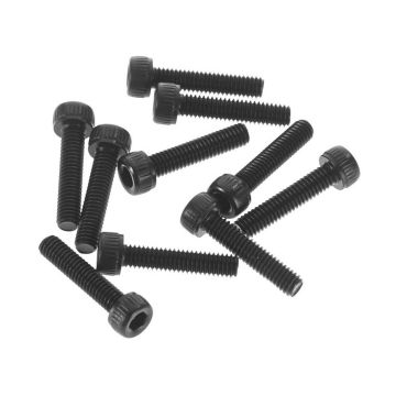 Axial M2.6x12mm Cap Head Screw Black (10) (Z-AX31398)
