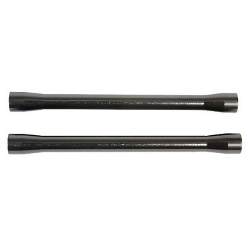 Axial Threaded Alum Link 7.5x80mm Grey (2) (Z-AX31419)