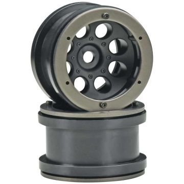 Axial 2.2 8-Hole Beadlock Black (Z-AX8097)
