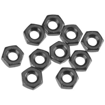 Axial Thin Hex Nut M3 Black (10) (Z-AXA1040)