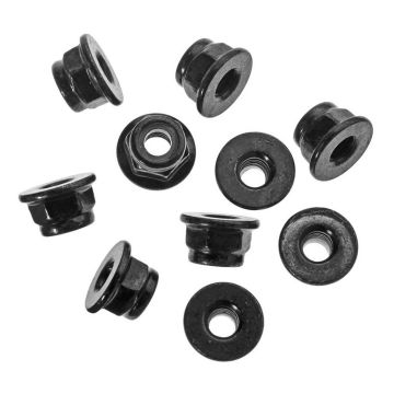 Axial Nylon Locknut M4 Black (10) (Z-AXA1045)