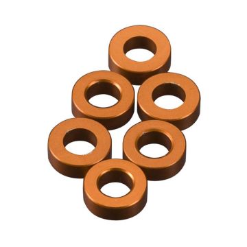 Axial Spacer 2x6mm OranGear  (6) (Z-AXA1351)