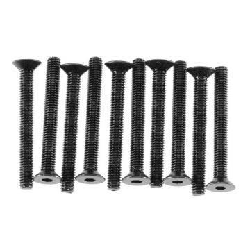 Axial Hex Sckt Flat Head M3x25mm Black Oxide (10) (Z-AXA150)