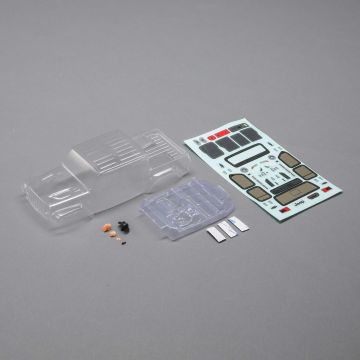 Axial Body Set, Clear: SCX24 Jeep JT Gladiator (Z-AXI200005)