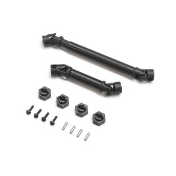 Axial Driveshaft Set, Short & X-Long: SCX24 (Z-AXI202000)