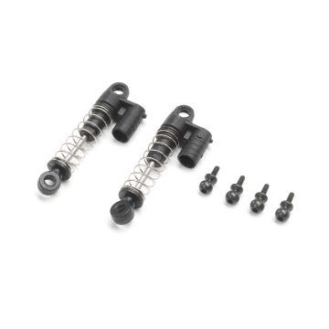 Axial Rear Shock Set, 0.4mm Spring: SCX24 Jeep JT Gladiator (Z-AXI204002)