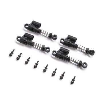Axial Shock Set, Assembled (4): SCX24 Ford Bronco (Z-AXI204003)