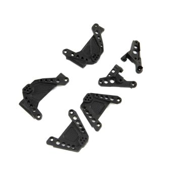 Axial Shock Towers & Panhard Mounts FR/RR: SCX10III (Z-AXI231017)
