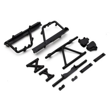 Axial Cage Supports Battery Tray (Black)  RBX10 (Z-AXI231034)