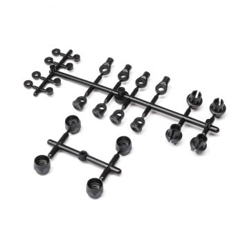Axial Molded Shock Parts Set: 1/10 SCX10 PRO Comp Scaler (Z-AXI233034)