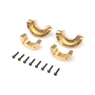 Axial Knuckle Weights, Brass (4): SCX24, AX24 (Z-AXI302004)