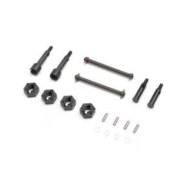 Losi Drive Shafts, Axles, Wheel Hexes: Micro-B (Z-LOS-1764)