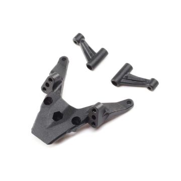 Losi FR Bulkhead, FR Brace Lft/Rt: Mini-T 2.0 (Z-LOS211011)