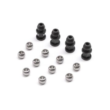 Losi Pivot Balls & Shock Mount: Mini JRX2 (Z-LOS214023)