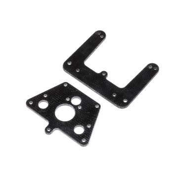 Losi Front & Rear Shock Towers: Mini JRX2 (Z-LOS214024)