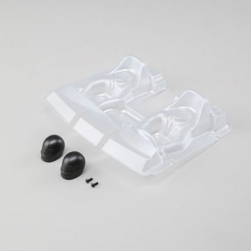 Losi Interior Set with Helmets, Clear: Baja Rey (Z-LOS230020)