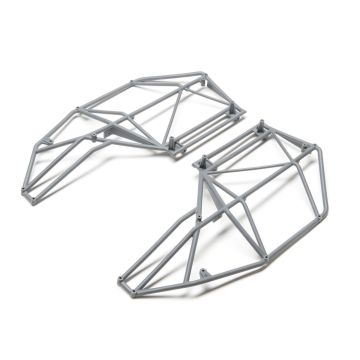 Losi Roll Cage, Side, Left & Right, Grey: Rock Rey (Z-LOS230039)