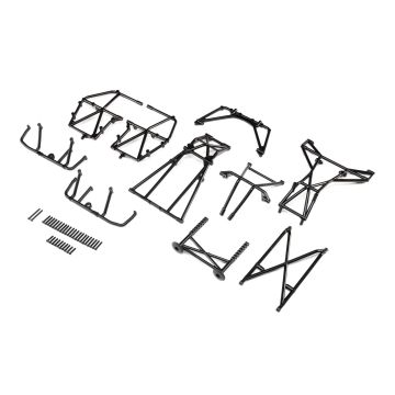 Losi Cage Set, Complete, Black: LMT (Z-LOS241038)