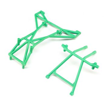 Losi Top and Upper Cage Bars, Green: LMT (Z-LOS241041)