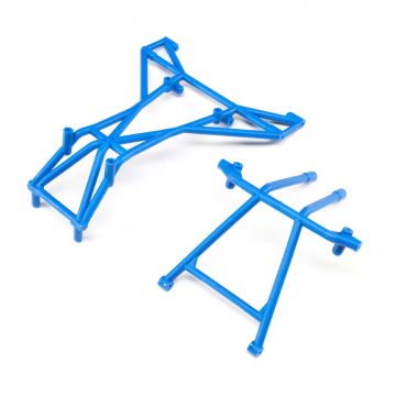 Losi Top and Upper Cage Bars, Blue: LMT (Z-LOS241048)