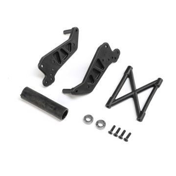 Losi Wheelie Bar Set, Black: LMT (Z-LOS241052)