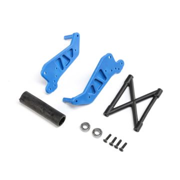 Losi Wheelie Bar Set, Blue: LMT (Z-LOS241053)
