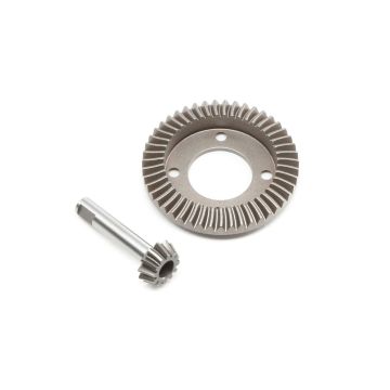 Losi Front 47T Diff Gear & 12T Pinion: 8 & 8T RTR (Z-LOS242013)